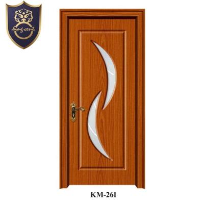 China Building Environment Friendly Bathroom MDF PVC Interior Doors for sale