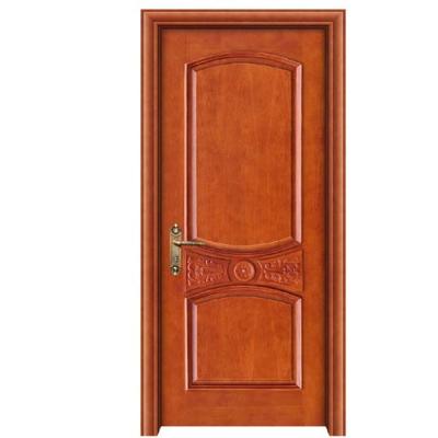 China 2021 modern new style 100% solid wood door on hot sale best price Puertas des interiores De madera de maciza de Portes d'intérieures bois d'en for sale