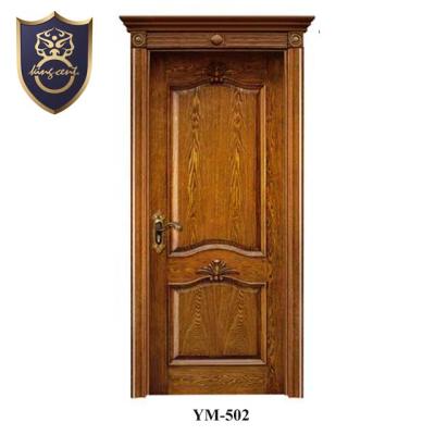 China Contemporary Moroccan Wooden Doors Main Entry Door Designs for sale