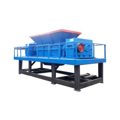 China Garment Shops New Type Double Shaft Aluminum Iron Scrap Metal Brass Portable Shredder Recycling Machine for sale