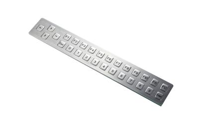 China Teclado numérico/botones a prueba de vandalismo modificados para requisitos particulares del metal IP65 para industrial en venta