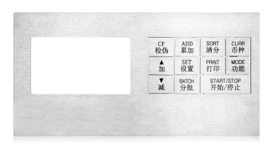 China Wetterfeste Metallplatten-Berg-Tastatur zu verkaufen