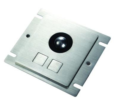 China Industrial Panel Mount Metal Mechanical Keyboard With Trackball , Kiosk Keyboard for sale