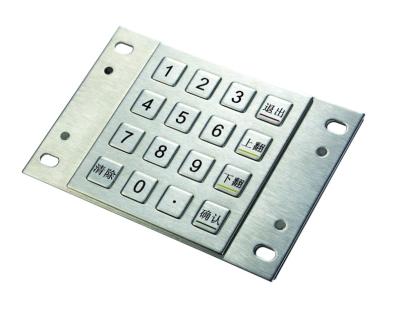 China RS232 Vending Machine Keypad With USB Interface , 16 Key Keyboard For Bank for sale