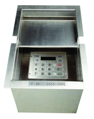 China Stainless Steel Bank Device Encryption Pinpad With Voice For Bank Window for sale