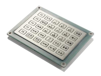 Chine IP65 multilingues imperméabilisent le clavier d'acier inoxydable, clavier numérique industriel en métal à vendre