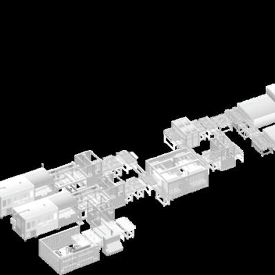 中国 customized solar module assembly line Annual Capacity 25-500MW 販売のため