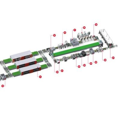 China 50MW Solar Panel Production Line Turnkey System  Annual Capacity 25-500MW for sale