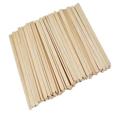 China Sustainable Hot Sale 140mm Coffee Cocktail Stirrer Drinks Stirrer Wooden Stick for sale