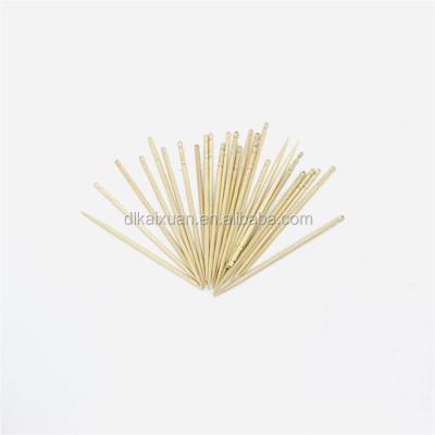 China Disposable Natural Plastic Wrap 2.0mm Foil Wrap Bamboo/Wooden Individually Cello Toothpicks for sale