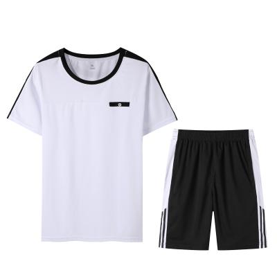 China 2021 new promotion breathable short-sleeved shirts and shorts suits for sale