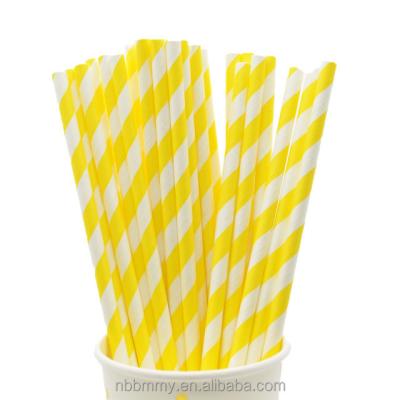 China Disposable Hot Selling Custom Paper Straw White And Gold Logo Drinking Volume for sale