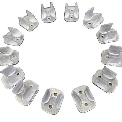 China 100pcs Hotel Clips LED Fixing ABS Plastic Mounting Clips For 6x12mm/8x16mm 5V 12V 24V LED Strip Neon Light Buckles Waterproof Clamps for sale