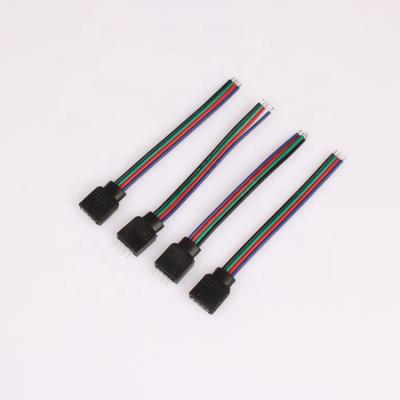 China LED Strip Light RGB Neon Wire Accessories With Male And Female Connector For Neon Sign 0.20 for sale