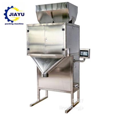 China 2021 JIAYU Semi Automatic Food Filler Pellet Nuts Vibratory Seeds Filling Packing Machine for sale