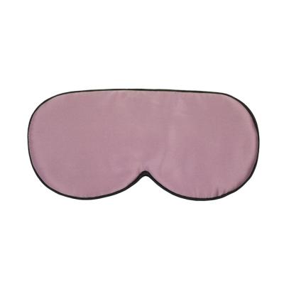 China Wholesale Anti-Wrinkle Spot Sleeping Silk Pink Eye Mask With Adjustable Strap, Blindfold, Perfect Blocks Light for sale