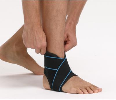 China Breathable Neoprene Compression Ankle Foot Support M/L Customized Private Label for sale