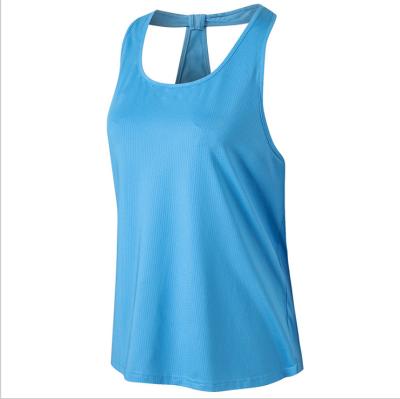 China QUICK DRY Women Loose Crossover Gym Wrap Tank Top Summer Exercise Yoga Yoga Dance for sale