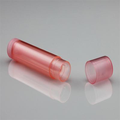 China Personal skin care packaging cheap price factory direct sale 4.8g round shape lip gloss tubes with custom logo and color for sale