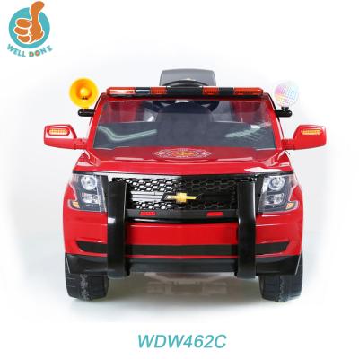 China Newest WDW462-C Music LED Headlights and Fire Truck for Kids to Play, Open Double Door Kids Car with Music Led Light 2.4g R/C for sale