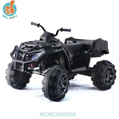 China Ride On Toy 2017 NEW Baby Quad 4 Motors With MP3 Port USB TF Card , Optional Strong 2.4G RC Kids Car WDBDM0909 for sale