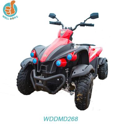 China LED headlights and music 2016 new electric atv, with music, light, USB port key start children big ride on car WDDMD268 for sale