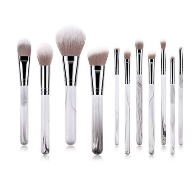 China Soft Stiffens 2020 HOT Selling 11 Pcs Cosmetic Make Up Brushes Private Label Wooden Handle Makeup Brush Set for sale