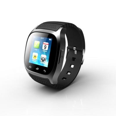 China Blue Touch Screen Tooth Call SIM Card M26 Smart Watch Android Wristband Sports Fitness Calls Sport Smart Bands for sale