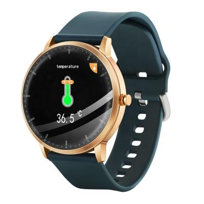 China New Products New Products Smart Wristband T9 High Quality Temperature Control Fitness Tracker Real Touch Screen Smartwatch For Android Phone for sale