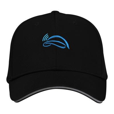 China cercuriti custom logo baseball hats snapback ponytail top smart hat B98 waterproof custom made hat man for sale