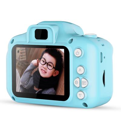 China Mini Cartoon Instant Camera Photo Pixels Dual Camera 2600W Projection Screen 1080P Hd Camera Kids Gift For Children for sale