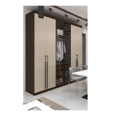 China Factory Supply Adjustable Professional Modern Aluminum Bedroom Wardrobe Modern Design (Full Size) Wardrobes for sale