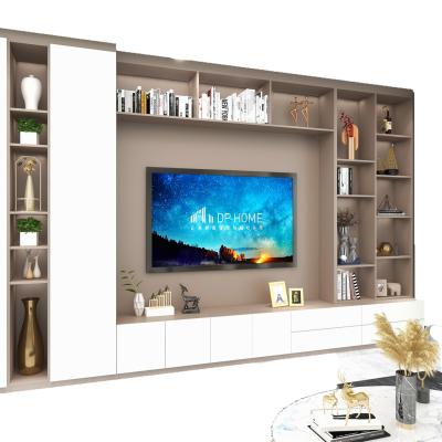 China Modern Adjustable Entertainment Unit (Other) TV Unit, TV Cabinet, Custom High Gloss TV Stand for sale