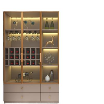 China Premium Quality High Adjustable Wine Cabinet (Others) Living Room Cabinets Home Furniture for sale