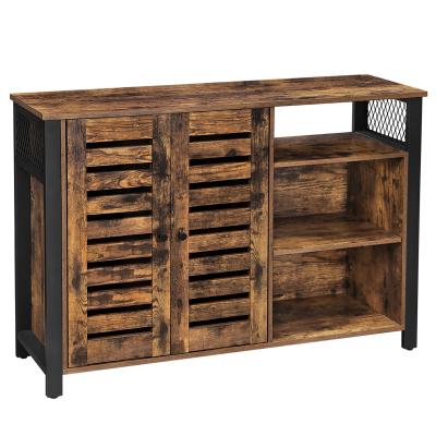 China VASAGLE PANEL LSC083B01 PANEL Pantry Sideboard Sideboard Living Room Cabinets Wooden Bathroom Kitchen Storage Cabinet for sale