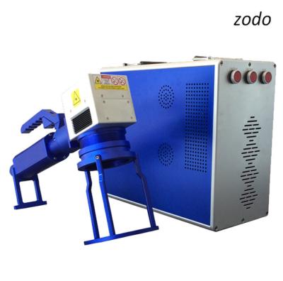 China 20W 30W Handheld portable fiber laser metal marking machine used for aluminum gold silver brass engraving for sale