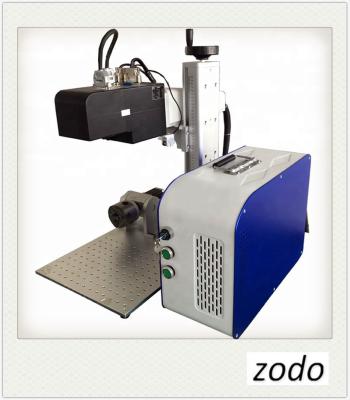 China 3D surface dynamic auto focusing  fiber laser marking machine for sale