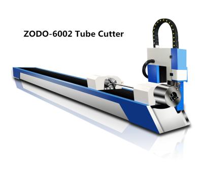 China Metal pipe tube fiber laser cutter,fiber laser cutting machine for stainless steel, carbon steel for sale