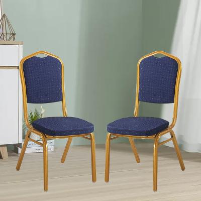 China EUROPEAN hotel banquet chair gold leg wedding stacking banquet chair wedding and event hotel chair for sale