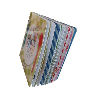 China High quality custom cartoon board baby story book 3d printing pop up children's book printing for sale