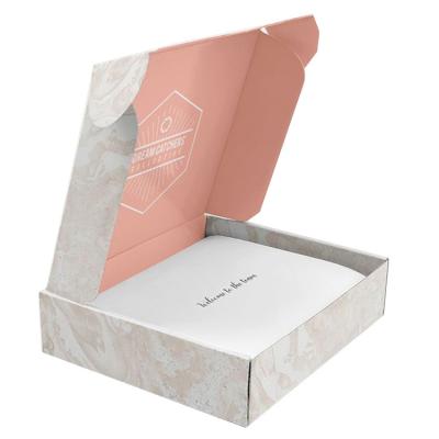 China Recycled Wholesale ODM Recycled Materials Wholesale Corrugated Shipping Boxes Mailer Box Customizable Designed for sale