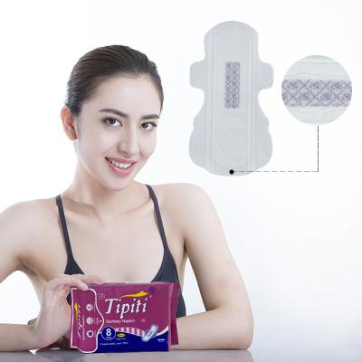 China Free sample wholesale brand anion chip women super absorbent sanitary pads sanitary pads towel manufacturer in china for sale