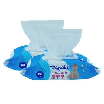 China Wholesale Best Quality Sensitive Soft Nonwoven Nonwoven Disposable Baby Wet Wipes Factory Price Eco-Friendly Quality for sale