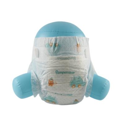 China Low Price Printed Super Soft Disposable Cotton Baby Diapers Manufacturer In China for sale