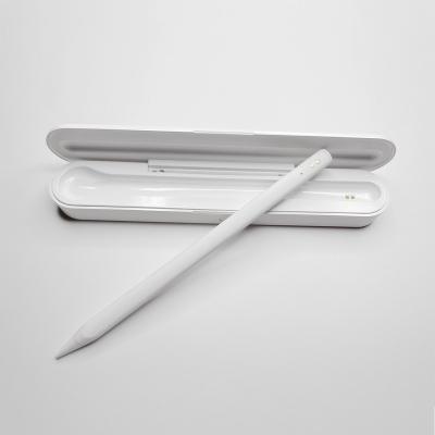 China Universal Palm Rejection Function Stylus Pen For Apple Pencil iPad Logo S Stylus Pen Custom Aluminum Tilt Function Rejection Palm Active Stylus Pen for sale