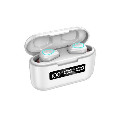 China Perfect Noise TWS G40 Radio 5.0 Earphones Mini Invisible Earbuds 8D Stereo Noise Canceling TWS Headset With Charging Box 3500mAH for sale