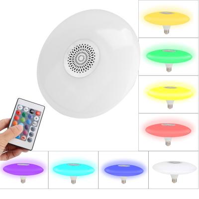 China 2021 Modern Hot Selling 30W Explosive 18W 9W Led Lamp OEM ODM RGB Music Bulb Wireless Speaker for sale