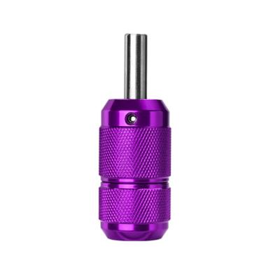 China New Style Professional High Quality Permanent Aluminum Alloy 25mm Tattoo Machine Cartridge Grip for sale