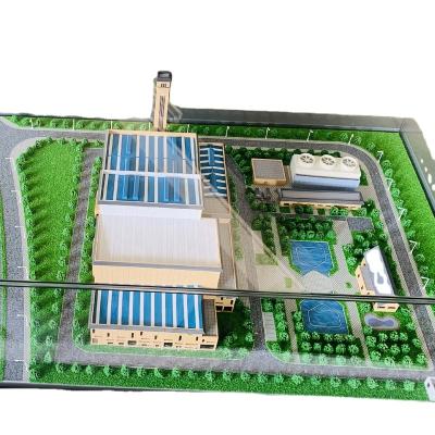 China Scandinavian Environmental Model Sand Table of Architecture Scale Model Processing Plant for sale