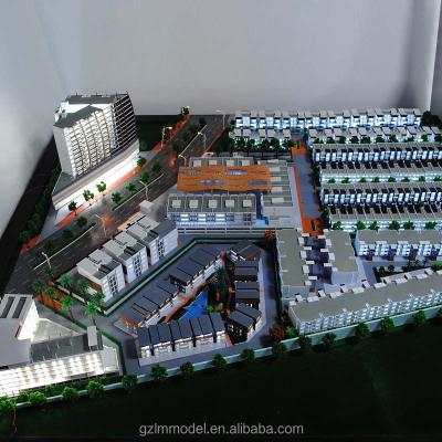 China Hotel scale model for HO, O, OO. G N Train Railway Layout /railway Layout Scale Model Maker for sale